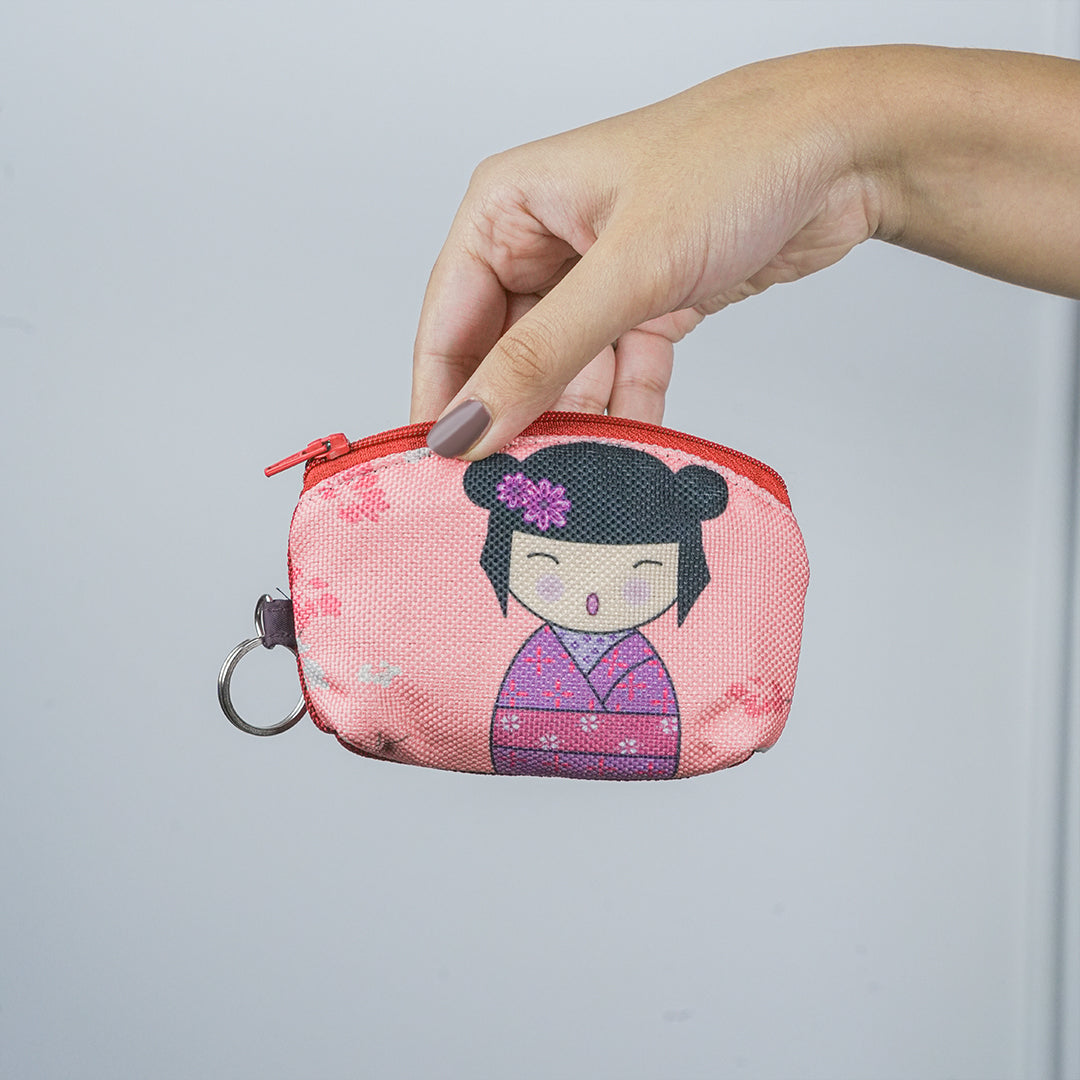 Cherry Blossom Kawaii  Mini Pouch