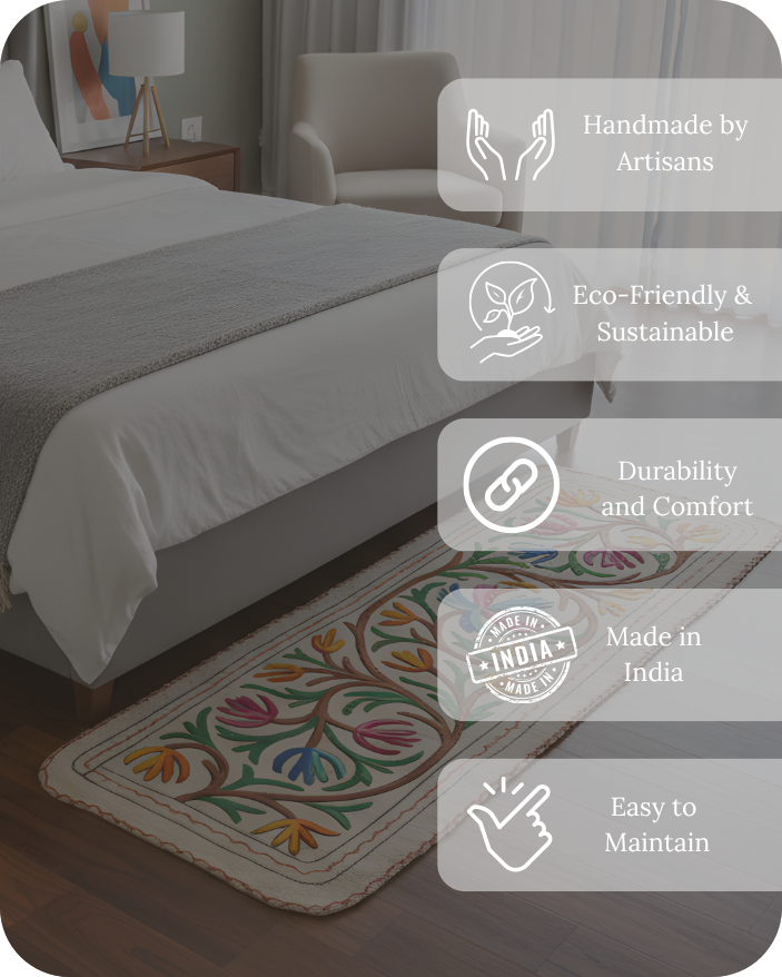 Bedside Runner - Tranquil Tread