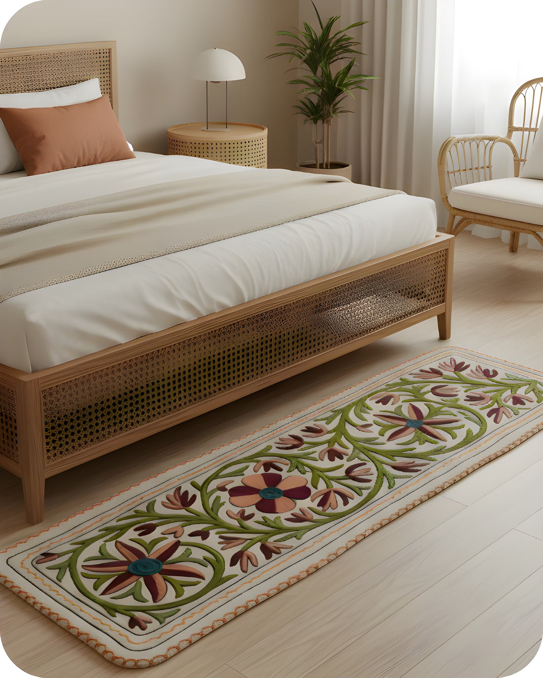 Whispering Meadow- Bedside Runner