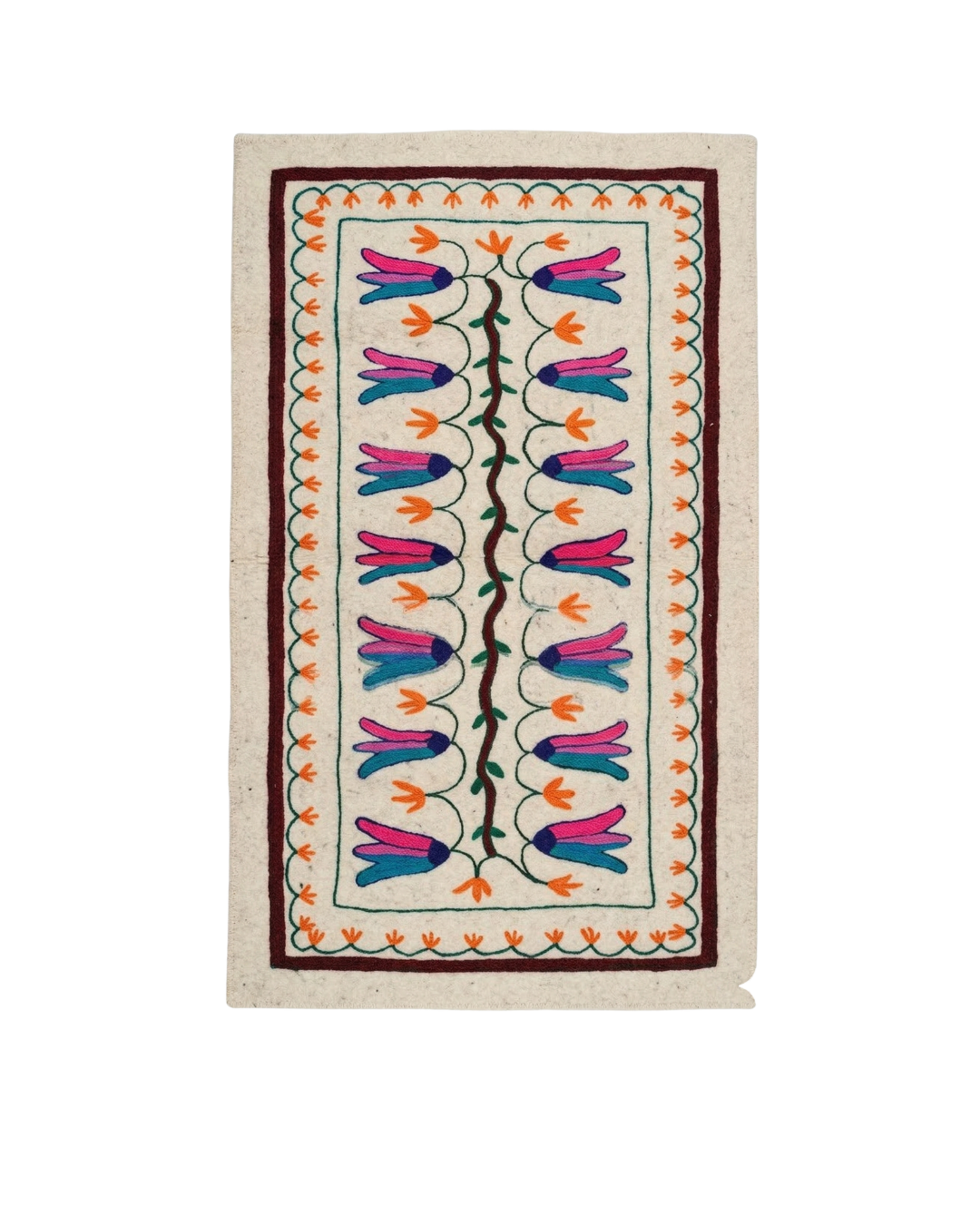 Rosy Raag- Bedside Runner