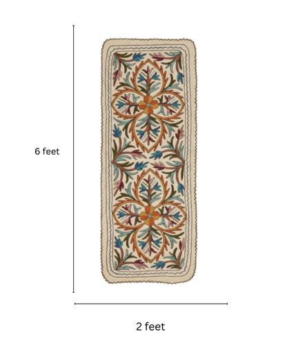Loomed Horizon- Bedside Runner