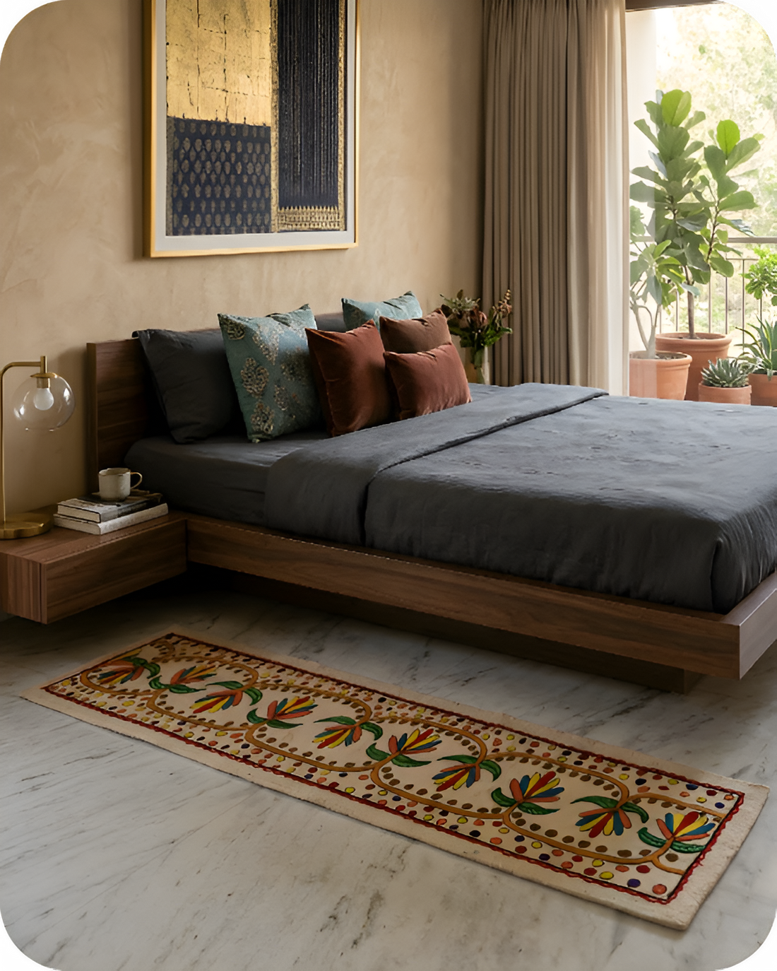 Petal Fusion- Bedside Runner